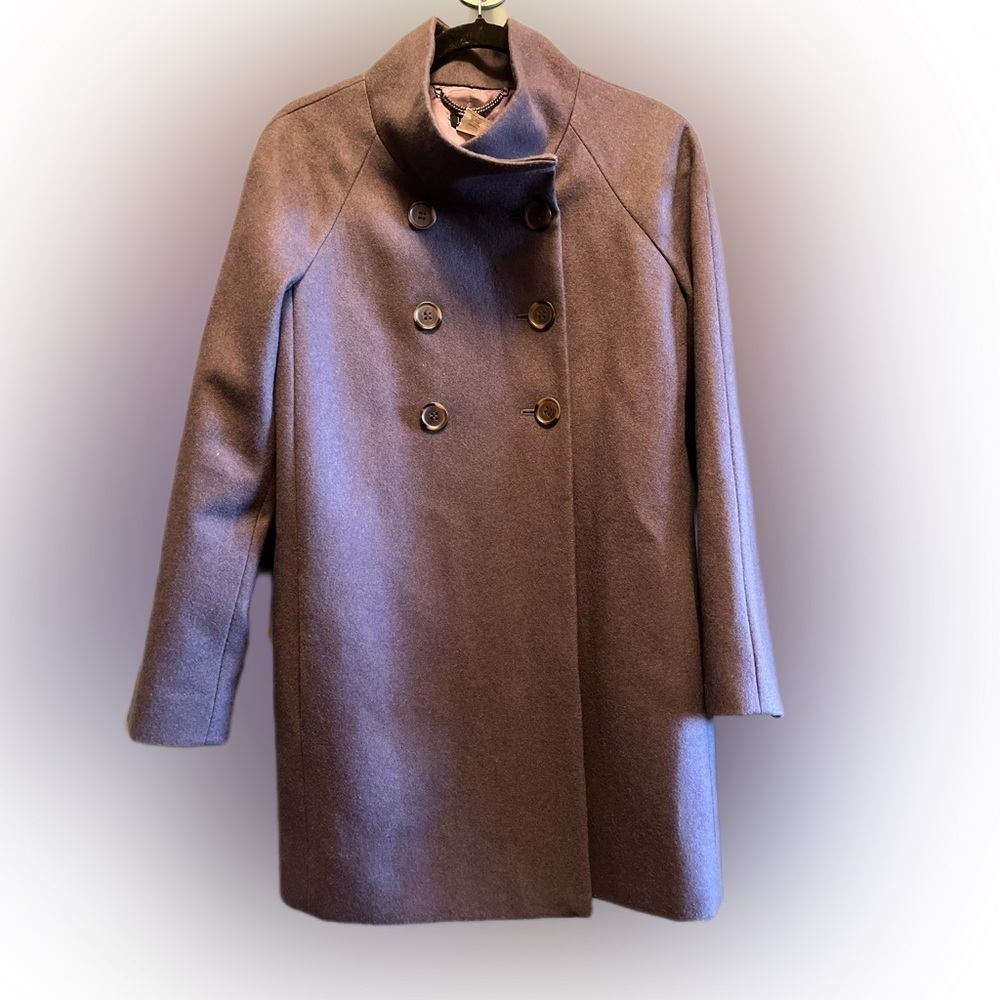 J. Crew gray coat Wool blend size 6